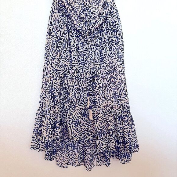 Free People Safari strapless/halter Sundress Bohemian Beach Lightweight dress - Picture 5 of 15